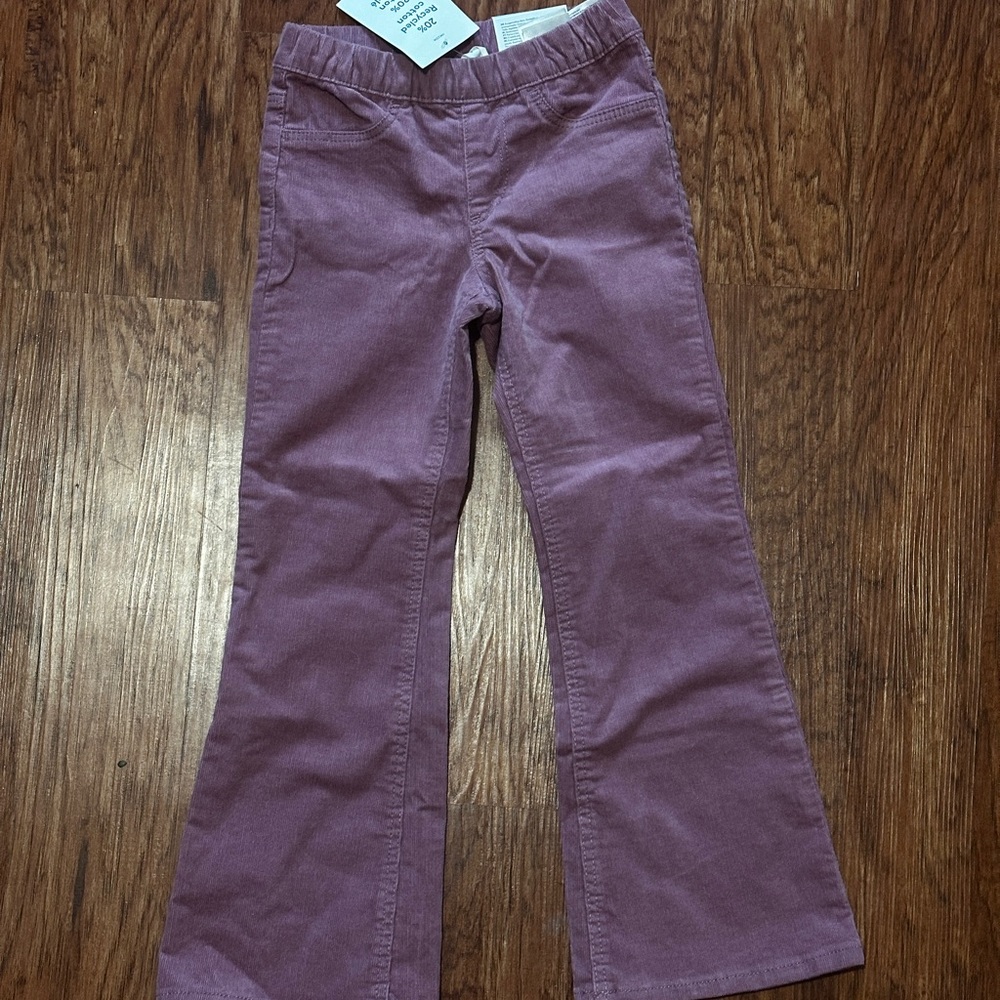 H&M Kids Lavender Corduroy Trousers